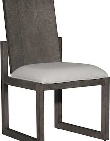 Panel Back Side Chair