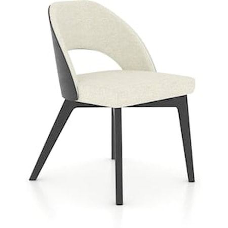 Upholstered fixed chair