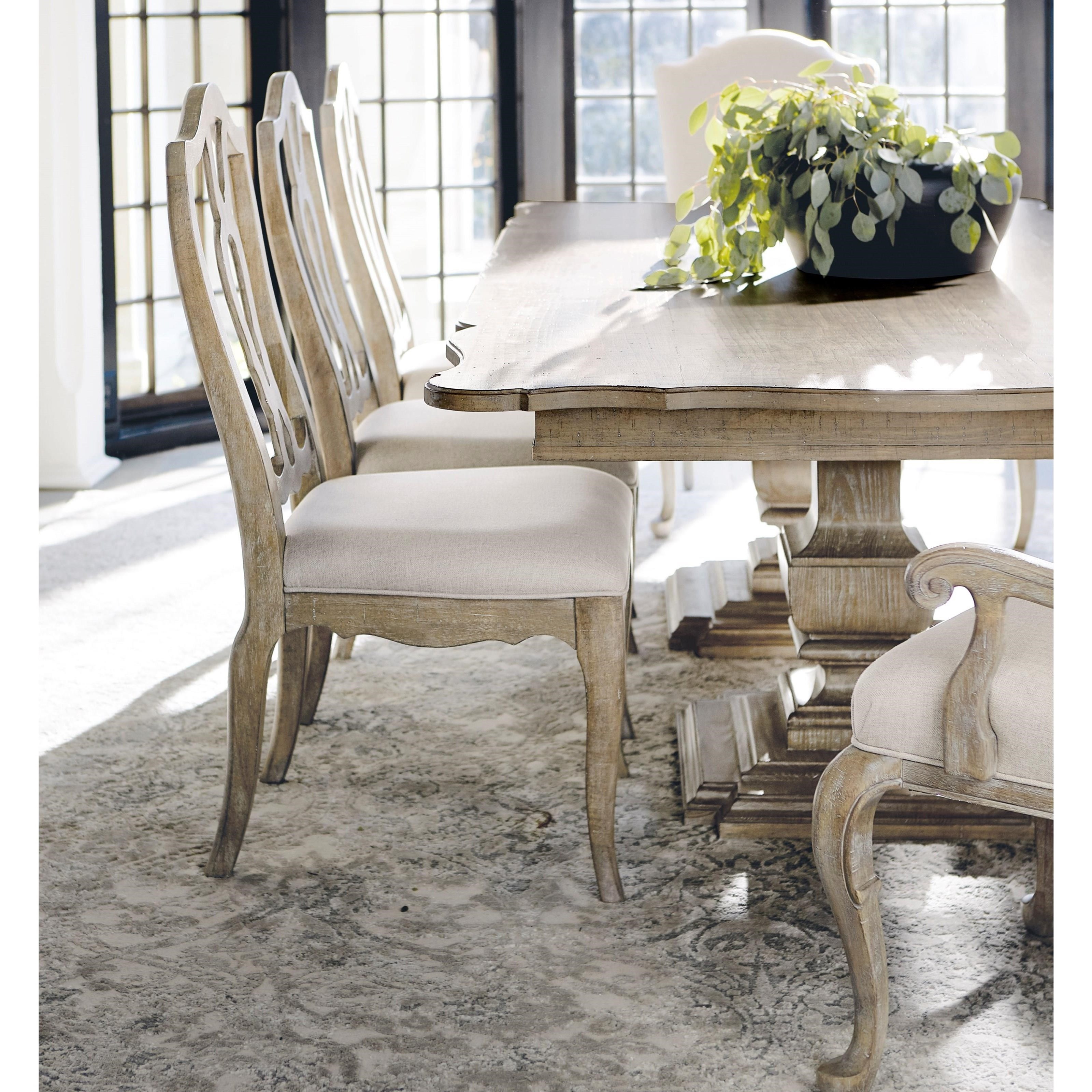 villa dining extension table