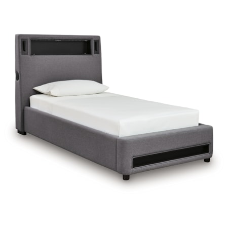 Twin Upholstered Bed