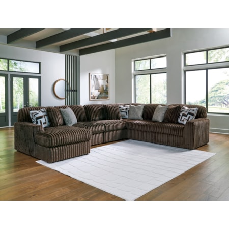 6-piece Sectional With Chaise