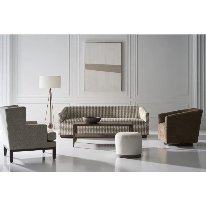 48" HPL Cocktail Table w/Lower Shelf