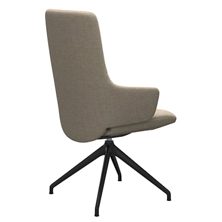 Arm Chair with High Back and D350 Base