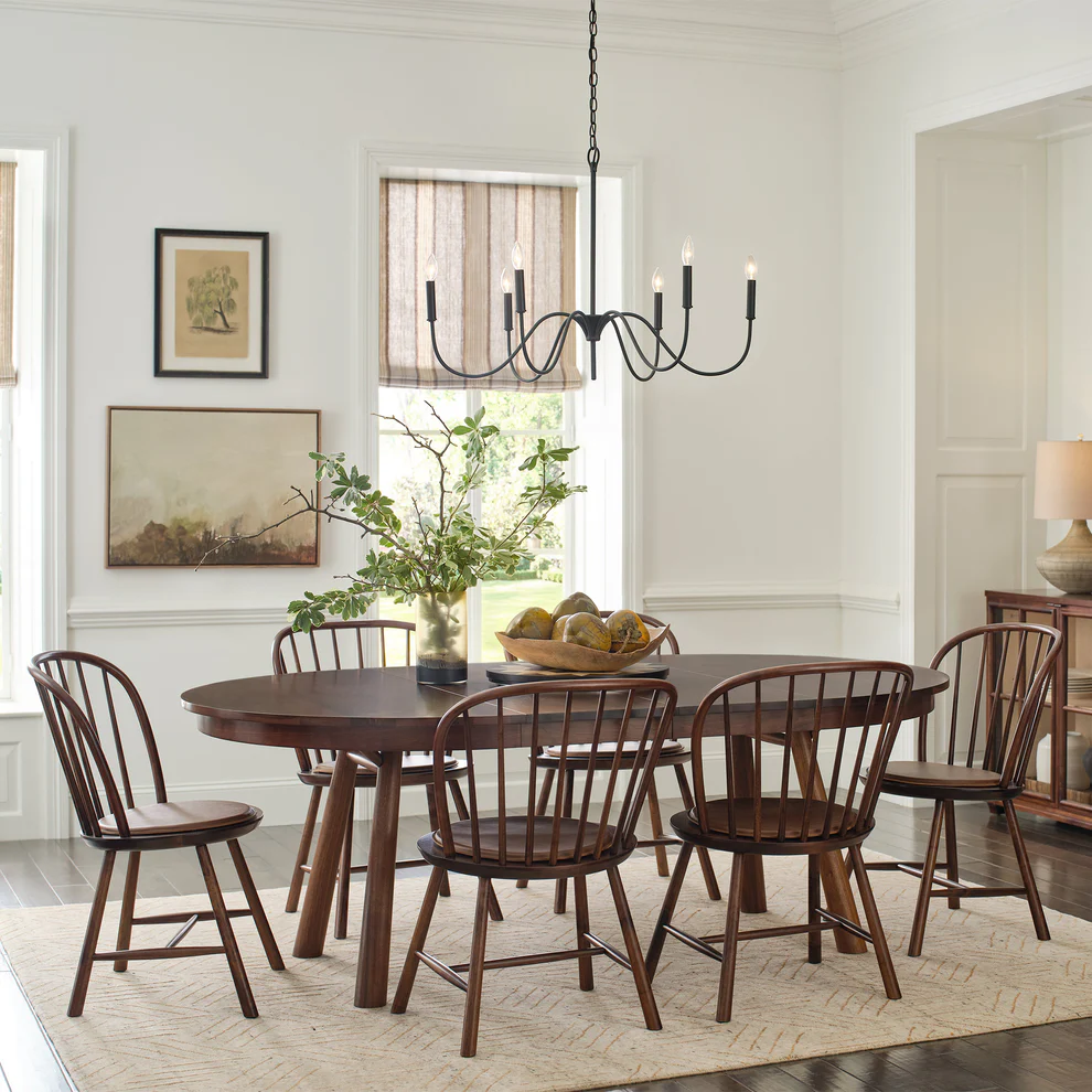 7-pc. Modern Rustic Dining Set w/Ext. Table