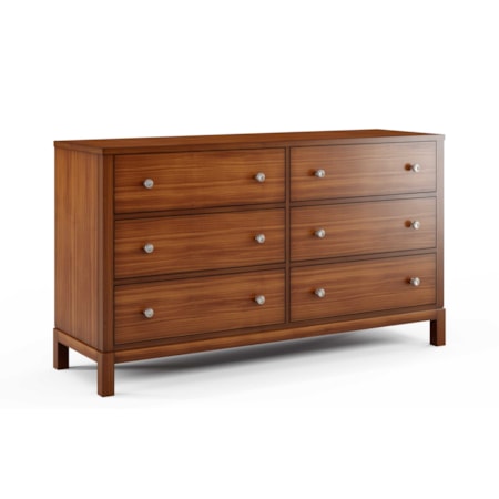 6-Drawer Double Dresser