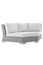 Modway Conway Sunbrella® Outdoor Patio Wicker Rattan Chaise Lounge