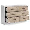 Benchcraft Charbitt 6-Drawer Dresser