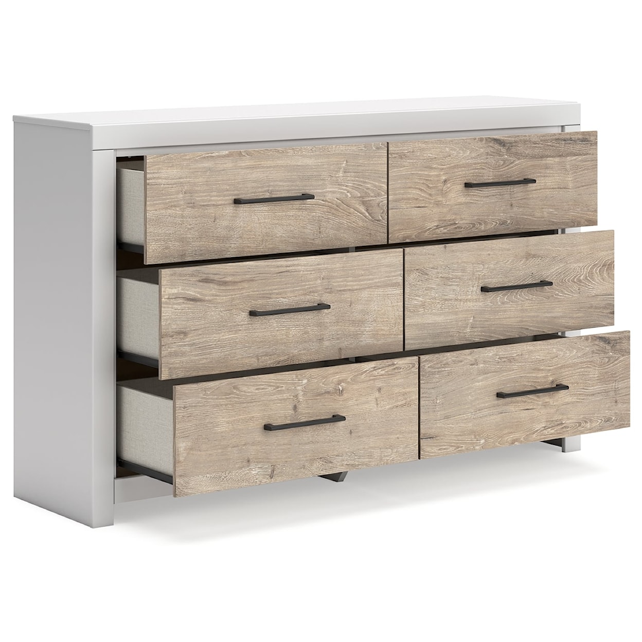 Ashley Furniture Signature Design Charbitt 6-Drawer Dresser