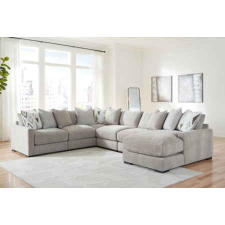 6-Piece Sectional With Chaise