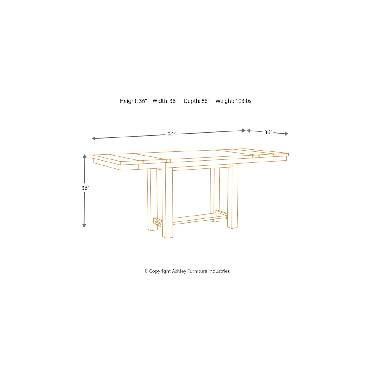 Michael Alan Select Moriville Dining Room Set