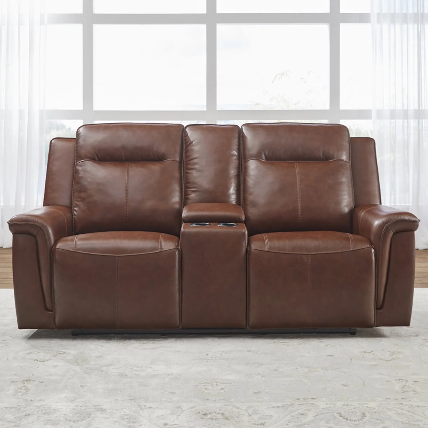 Liberty Furniture Avery 7001CG-22P Casual Leather Power Reclining ...