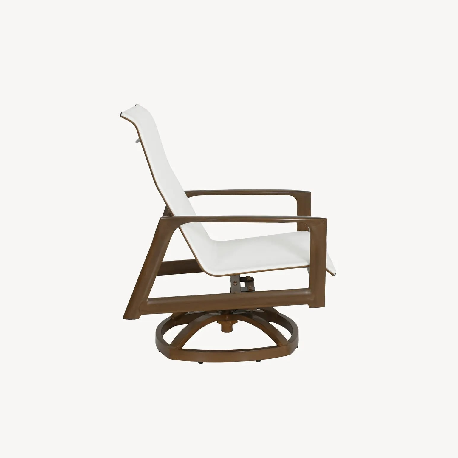 Castelle Berkeley Padded Sling Lounge Swivel Rocker
