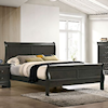 Furniture of America Louis Philippe Queen Bed, Gray