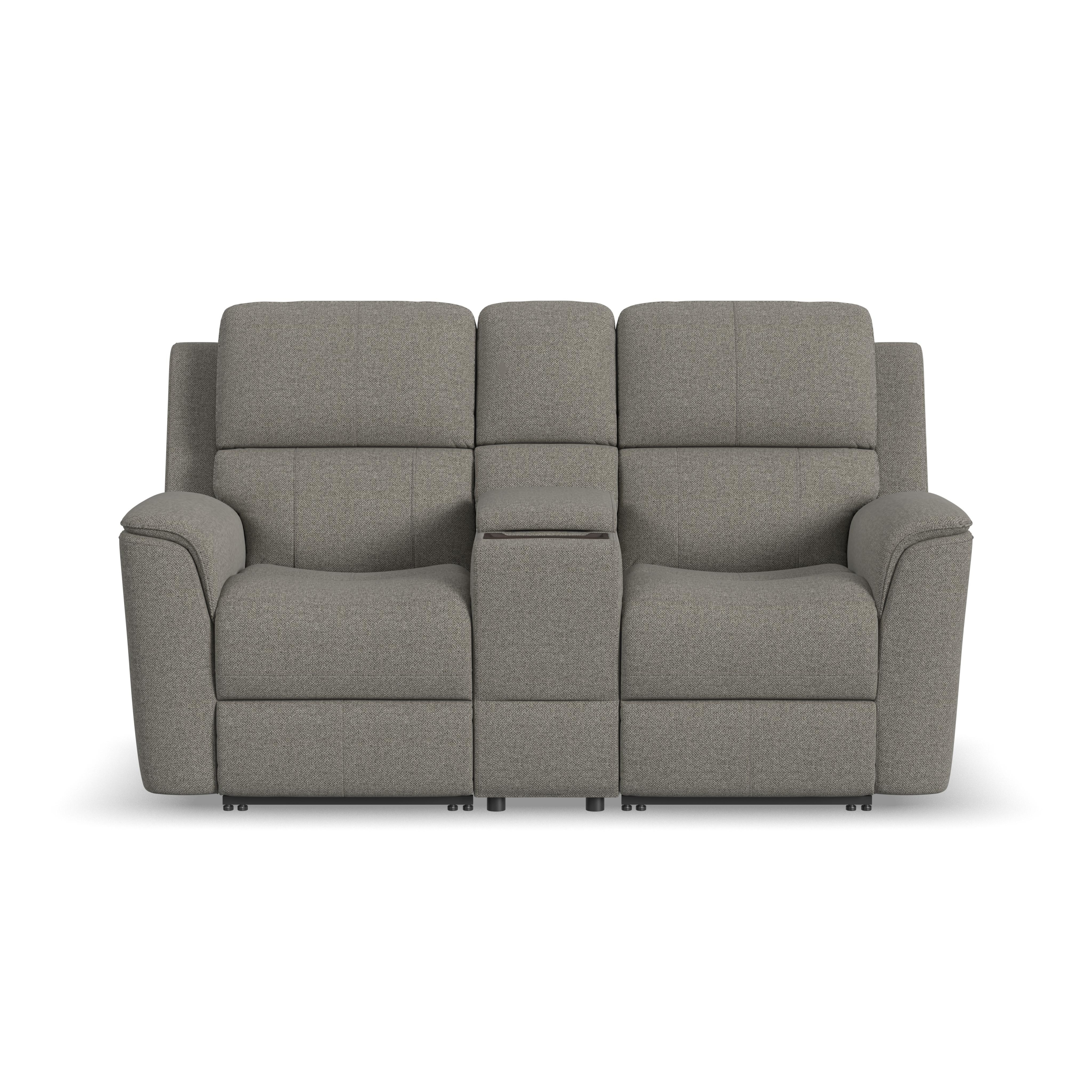 Reclining Console Loveseat