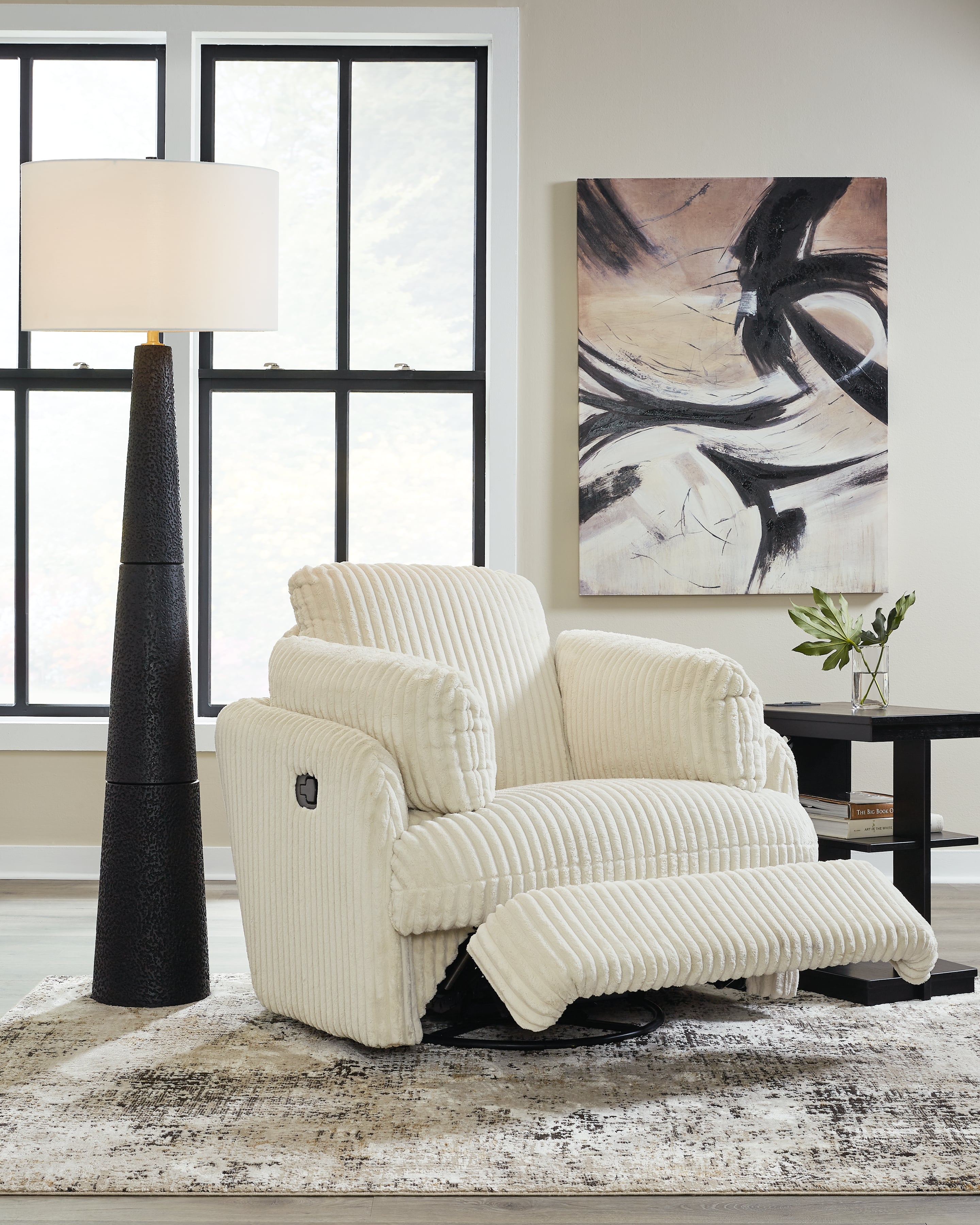 Signature Design by Ashley Tie-Breaker Swivel Glider Recliner