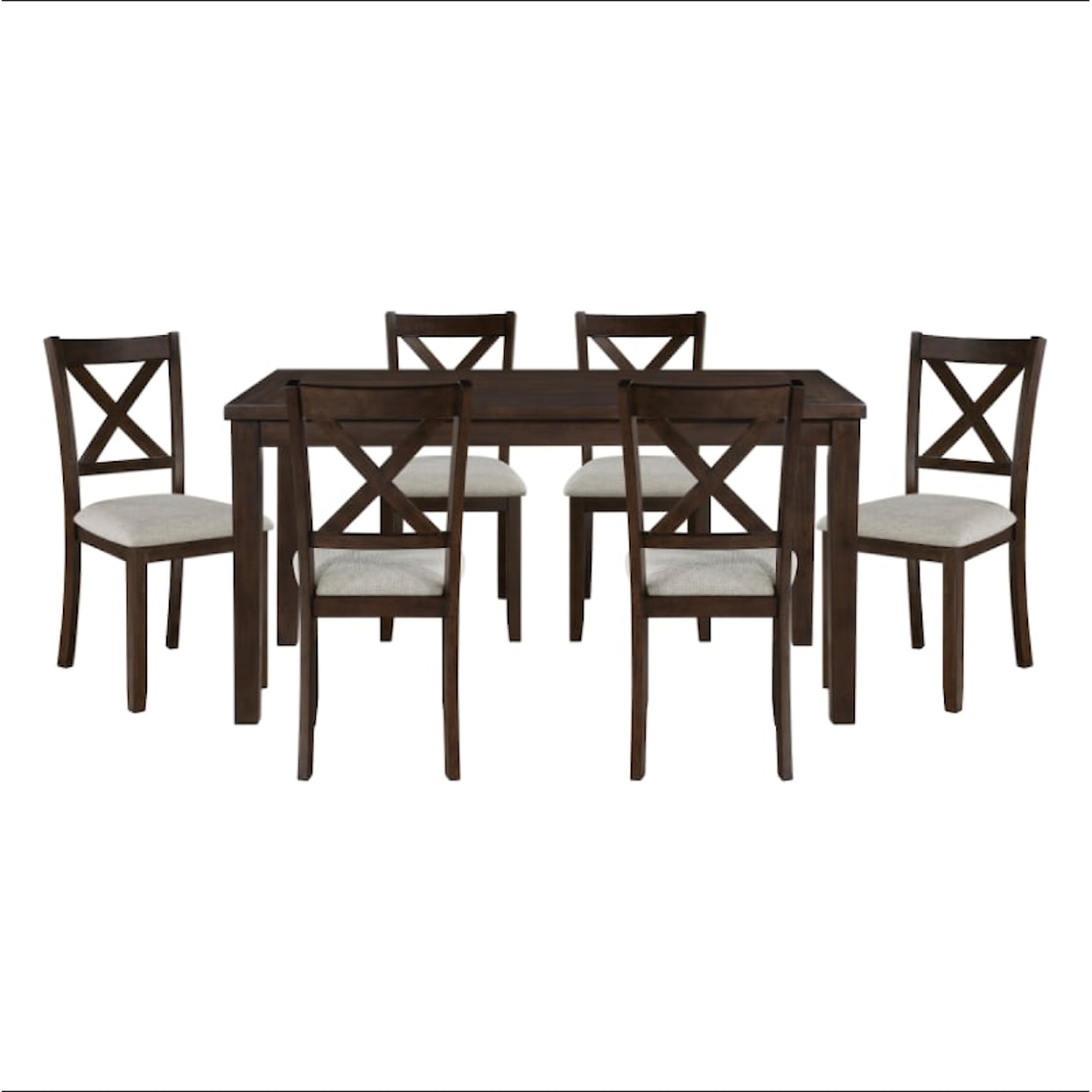 Homelegance Furniture Challis 7-Piece Dining Set