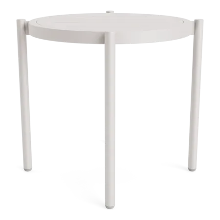 18" Rd. Stacking Slat-Top Side Table