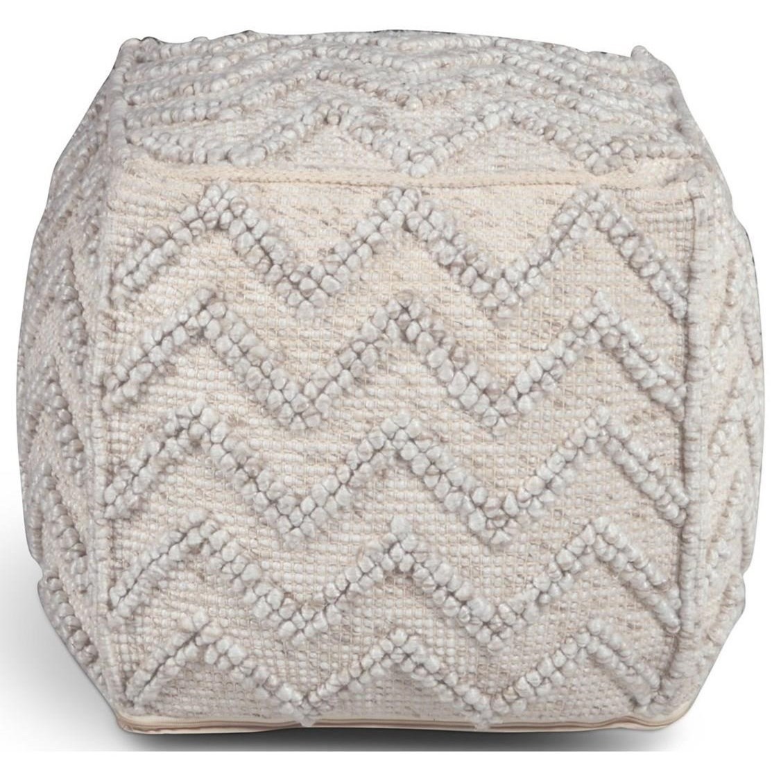 Handwoven Pouf