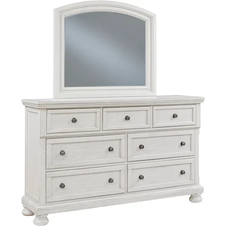 Dresser and Mirror