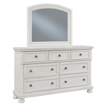 Dresser and Mirror