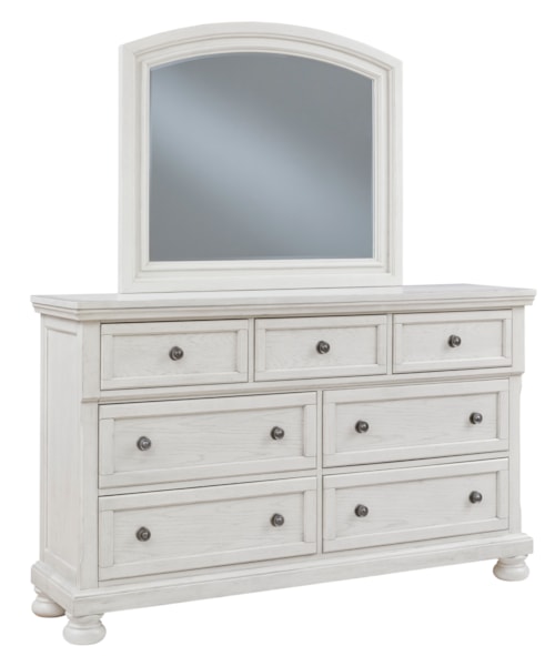 Dresser And Mirror
