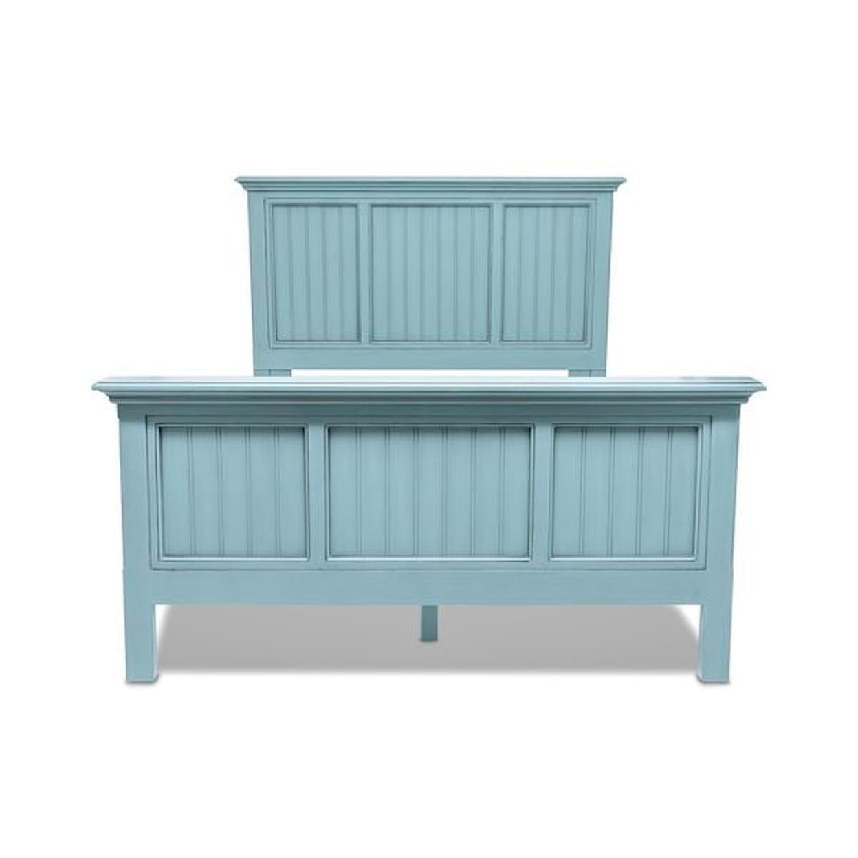 Sea Winds Trading Company Monaco Bedroom Queen Panel Bed - Bleu