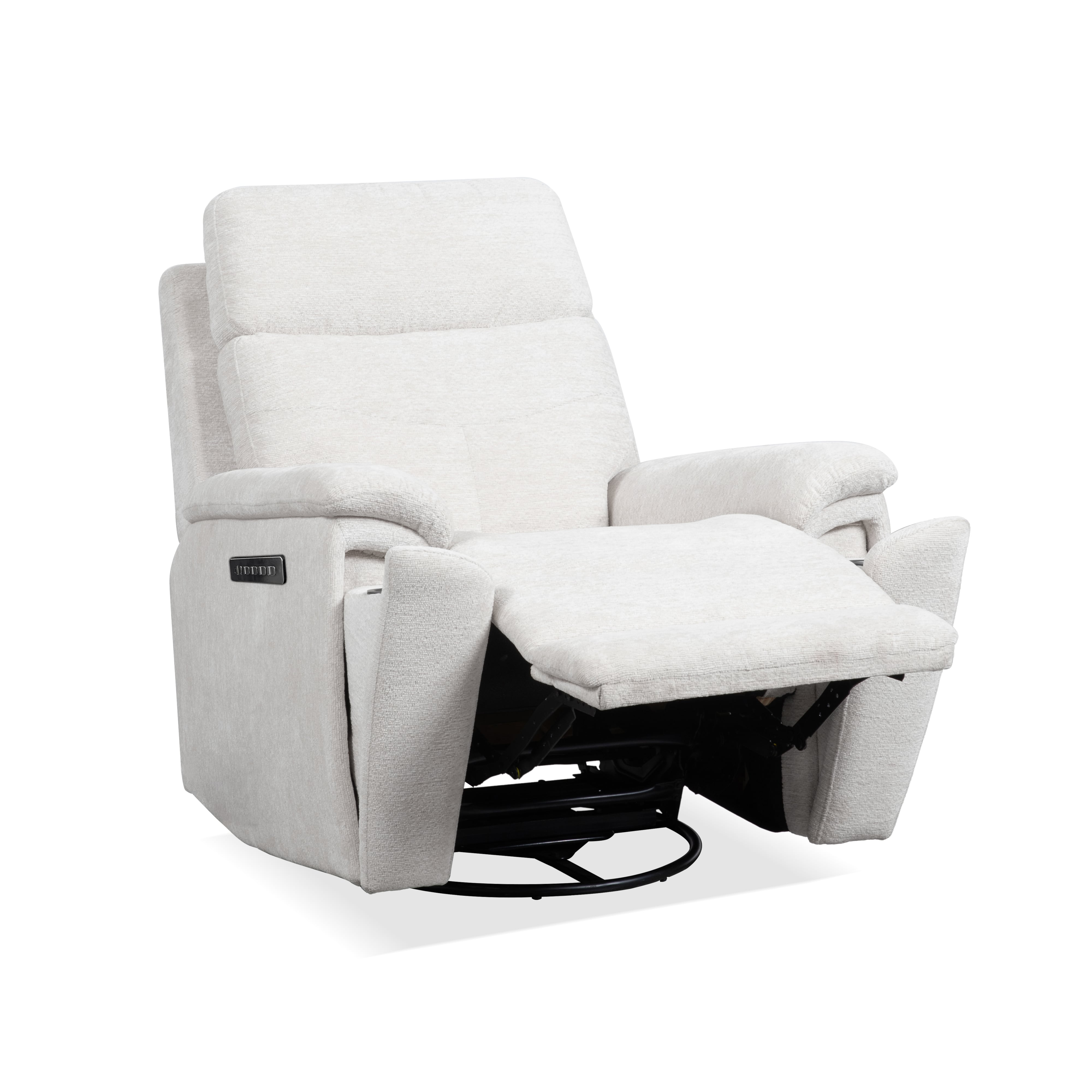 Refined Power Swivel Gliding Recliner