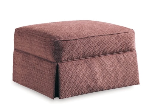 Traditional Ottoman with Roller Casters