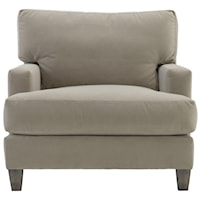Mila Fabric Chair Without Throw Pillows