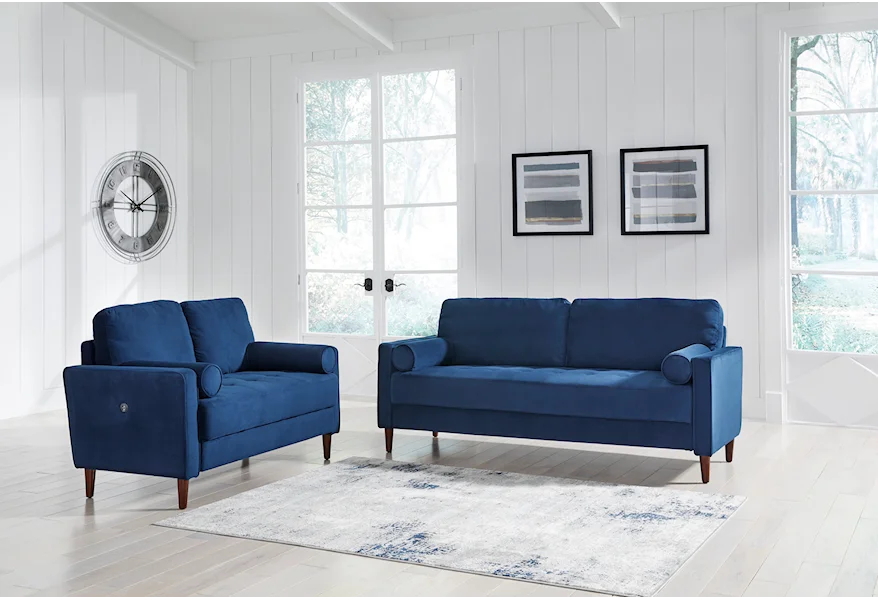 Darlow Sofa and Loveseat by Signature Design by Ashley at VanDrie Home Furnishings
