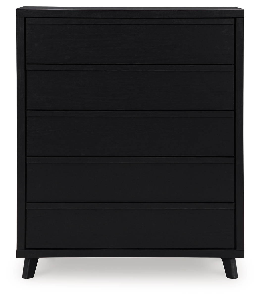 Signature Design by Ashley Danziar Five Drawer Wide Chest