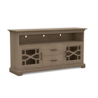 Transitional Customizable 63" TV Console