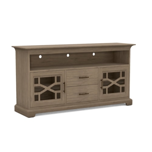Transitional Customizable 63" TV Console