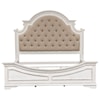 Liberty Furniture Magnolia Manor California King Upholstered Bed