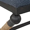 Uttermost Firth Firth Rustic Navy Bench
