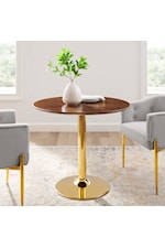 Modway Verne 28" Artificial Marble Dining Table