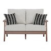 Signature Design by Ashley Emmeline Outdoor Loveseat with Cushion