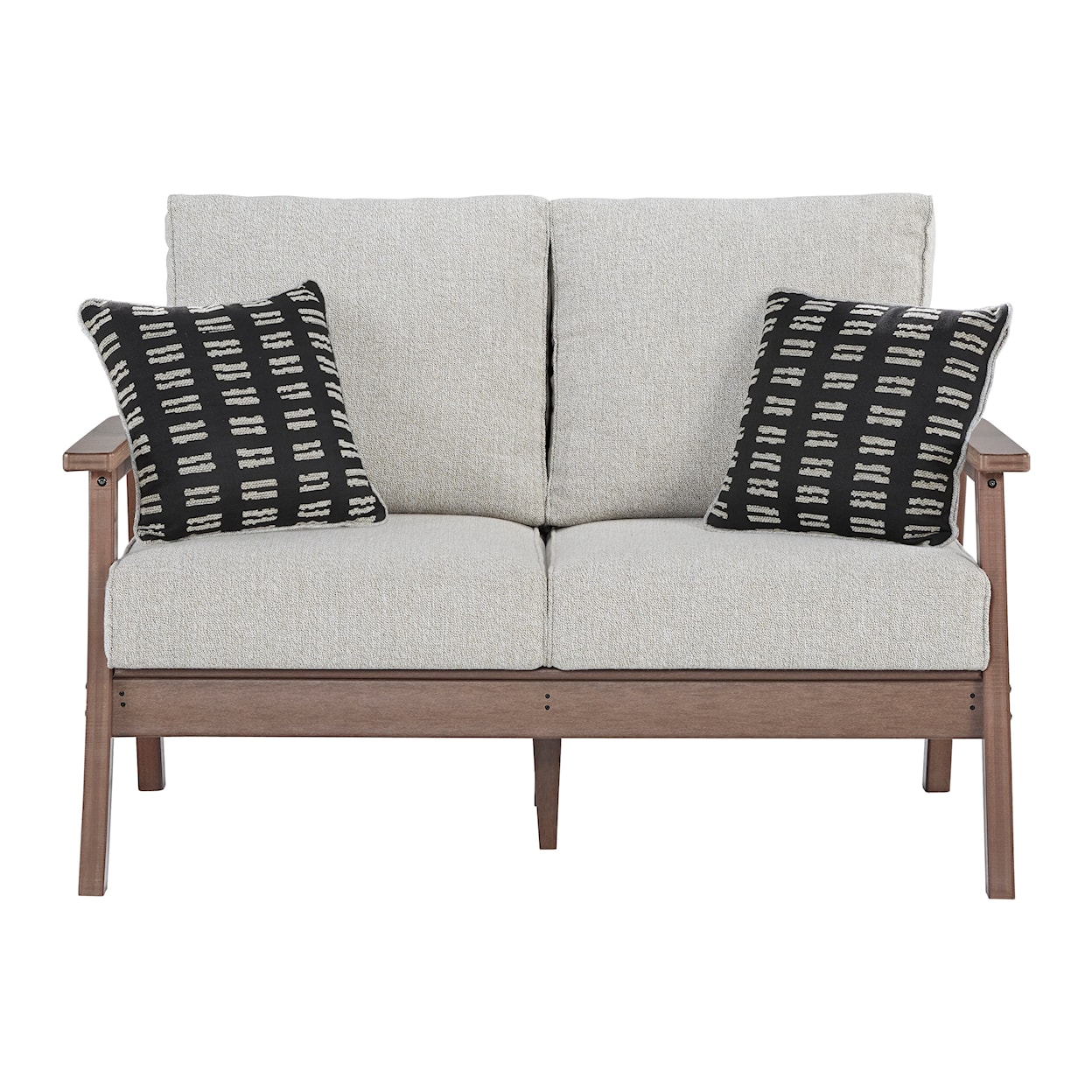 Signature Design by Ashley Emmeline Outdoor Loveseat with Cushion