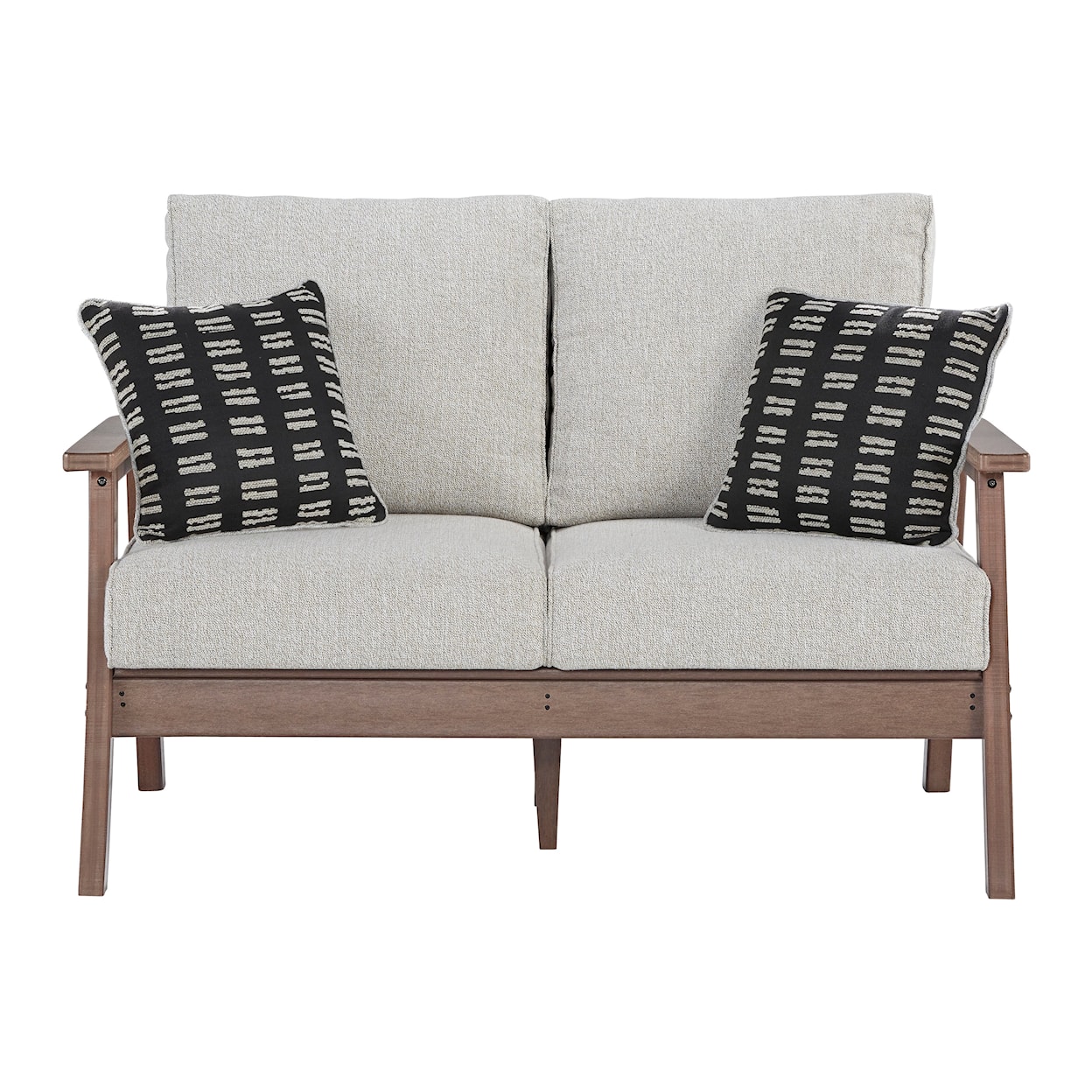 Michael Alan Select Emmeline Outdoor Loveseat with Cushion