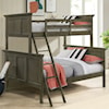 Intercon San Mateo Twin Over Full Bunk Bed