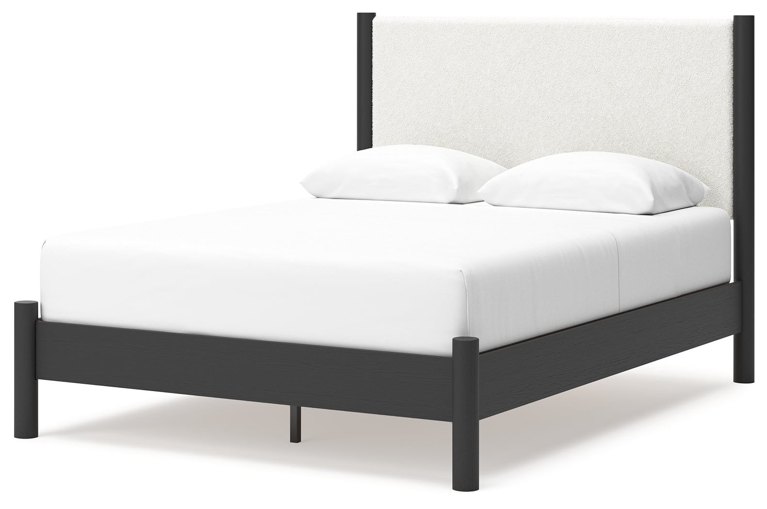 Signature Design By Ashley Cadmori B2616B2 Queen Upholstered Panel Bed ...