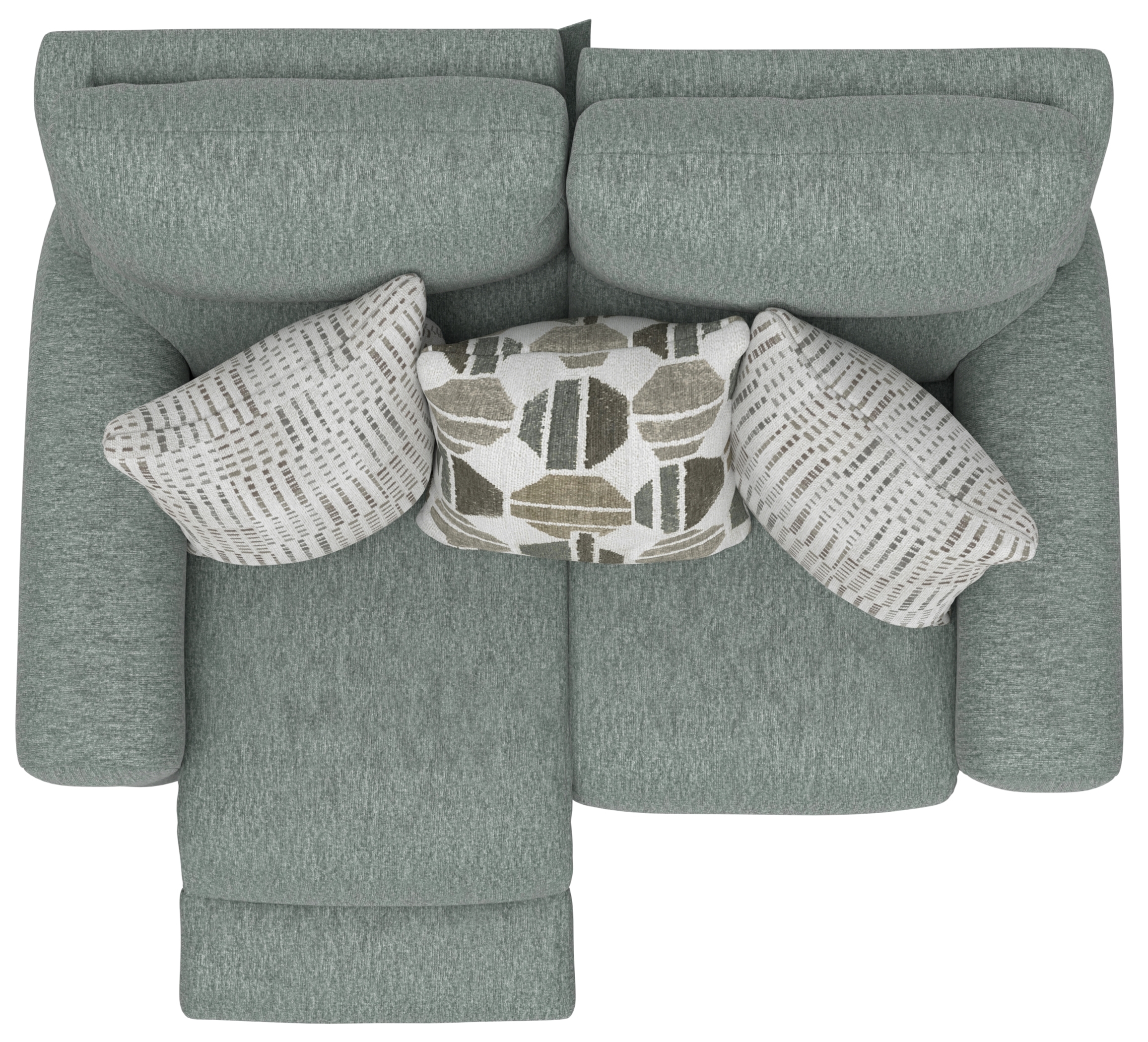 Catnapper Kellen Lay Flat Manual Reclining Loveseat