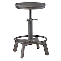 Weathered Gray Counter Height Stool