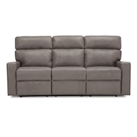 Oakwood Contemporary Apartment-Size Manual Reclining Sofa