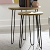 Hammary Oblique Round Nesting End Tables