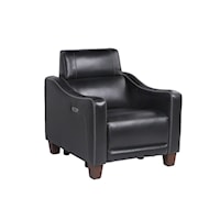 Transitional Dual-Power Recliner with USB Port