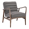 Moe's Home Collection Anderson Anderson Arm Chair Ash Grey