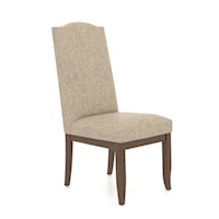 Transitional Customizable Upholstered Side Chair