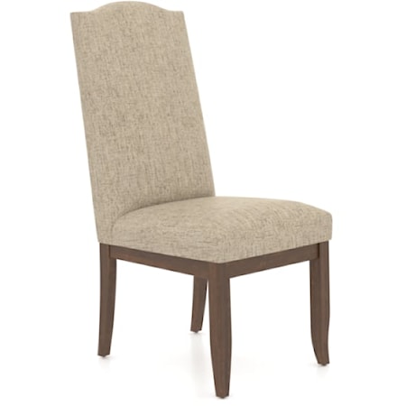 Transitional Customizable Upholstered Side Chair