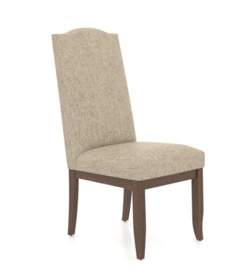 Transitional Customizable Upholstered Side Chair